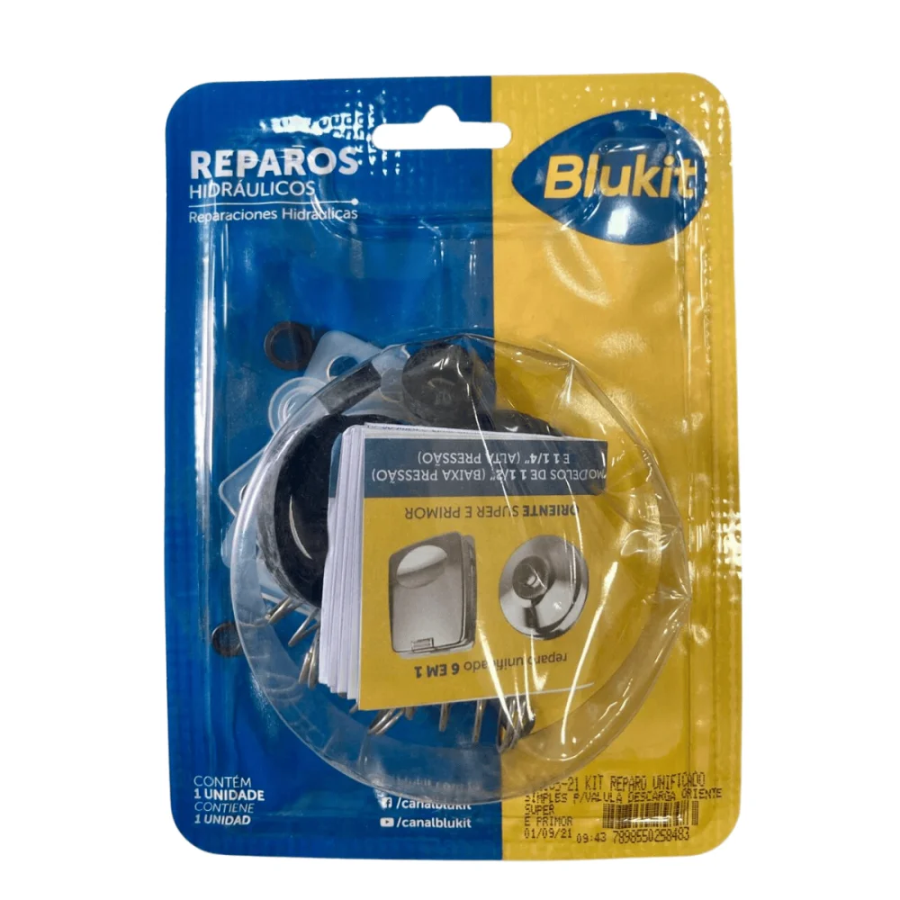 Kit Reparo Para Válvula De Descarga Oriente Super E Primor Unificado Blukit