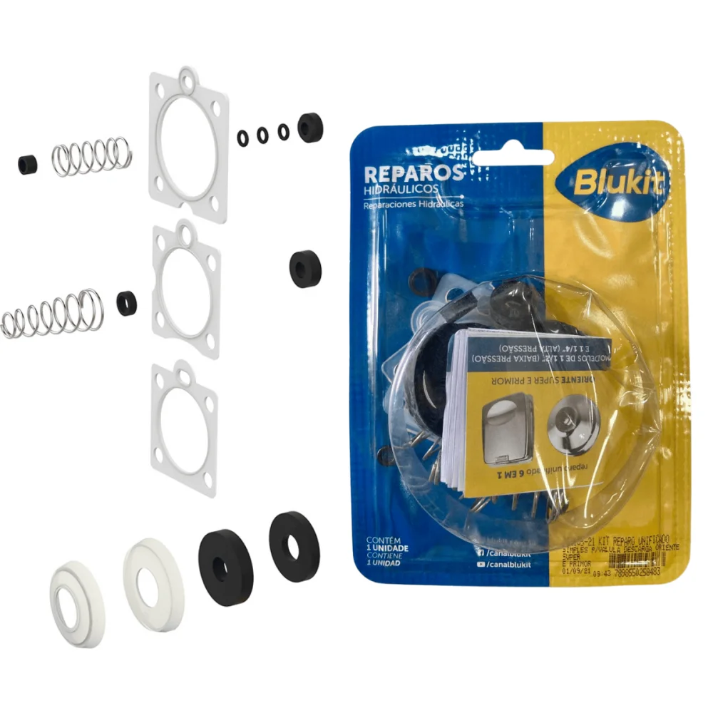 Kit Reparo Para Válvula De Descarga Oriente Super E Primor Unificado Blukit