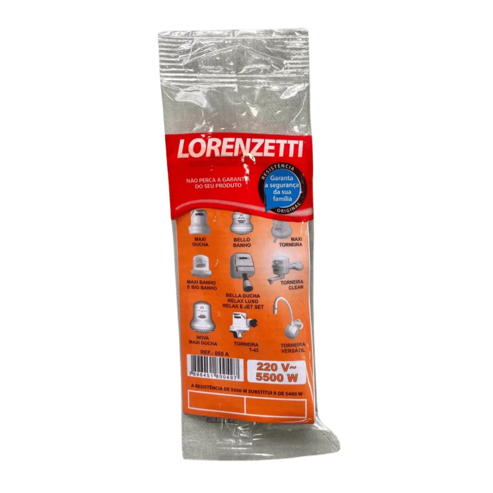Resistência Para Chuveiro Maxi Ducha Ultra 220v x 5500w Lorenzetti