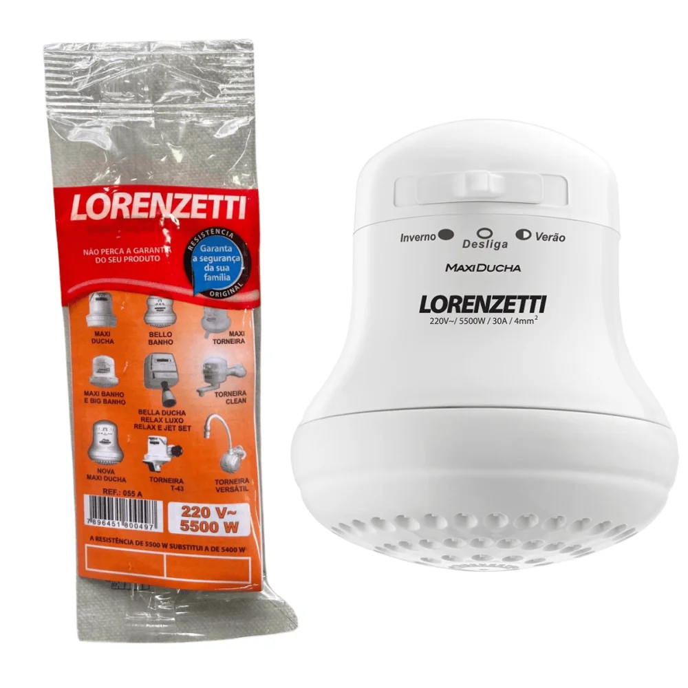 Resistência Para Chuveiro Maxi Ducha Ultra 220v x 5500w Lorenzetti