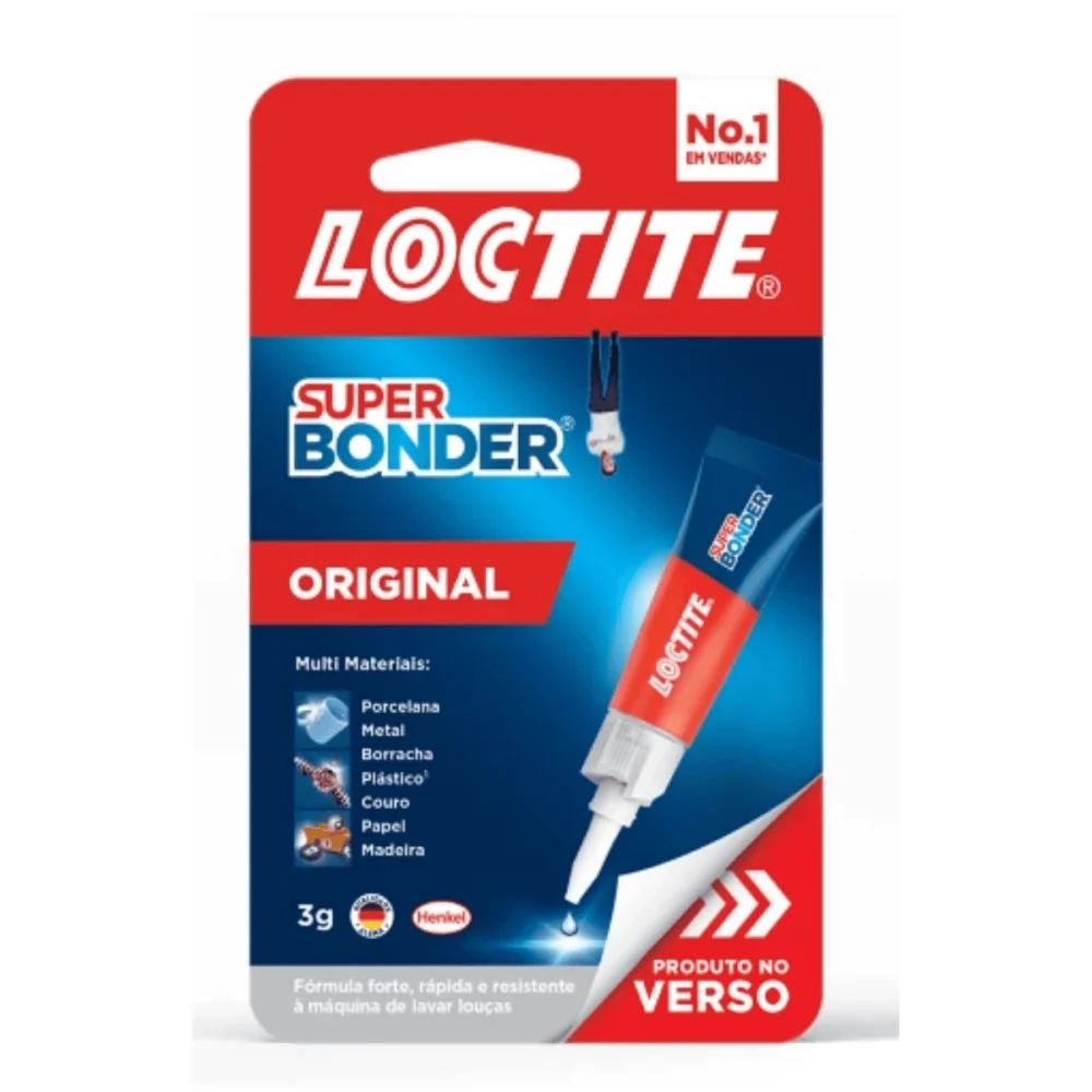 Adesivo Super Bonder Original 3g Loctite