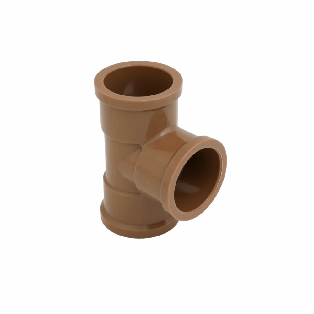 Te PVC Soldável Marrom 32mm Krona