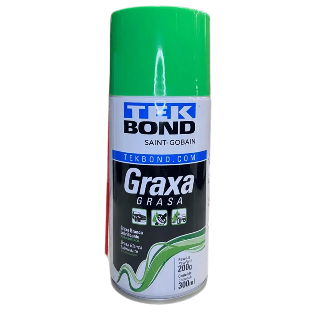 Graxa Branca Spray 300ml TekBond