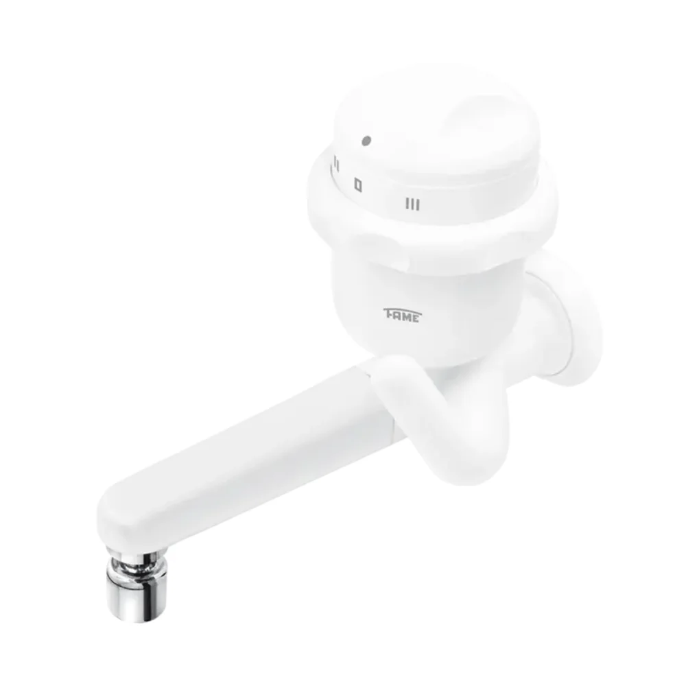 Torneira Elétrica Bica Reta Com Arejador Clima Frio 220v x 5500w Ref 1593 Fame