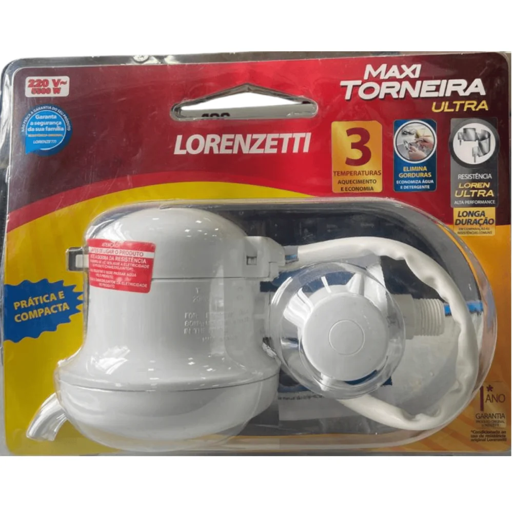 Torneira Elétrica Maxi Torneira Ultra 220v 5500w Lorenzetti