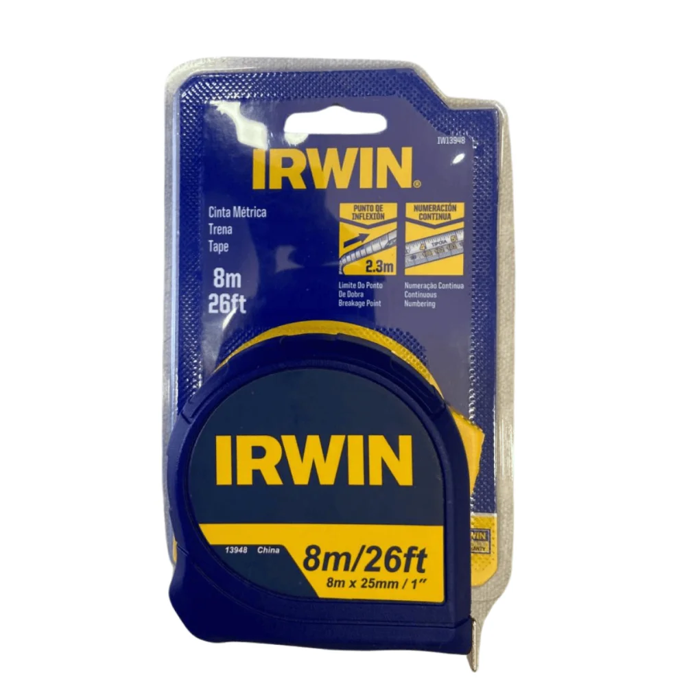 Trena 8m x 25mm Irwin