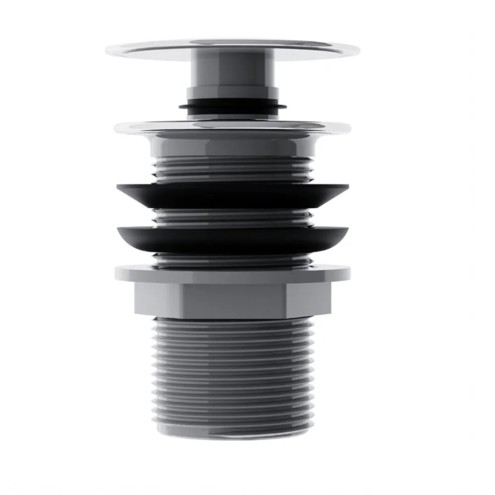 Válvula Click Para Tanque e Lavatório Aba Aço Inox Blukit