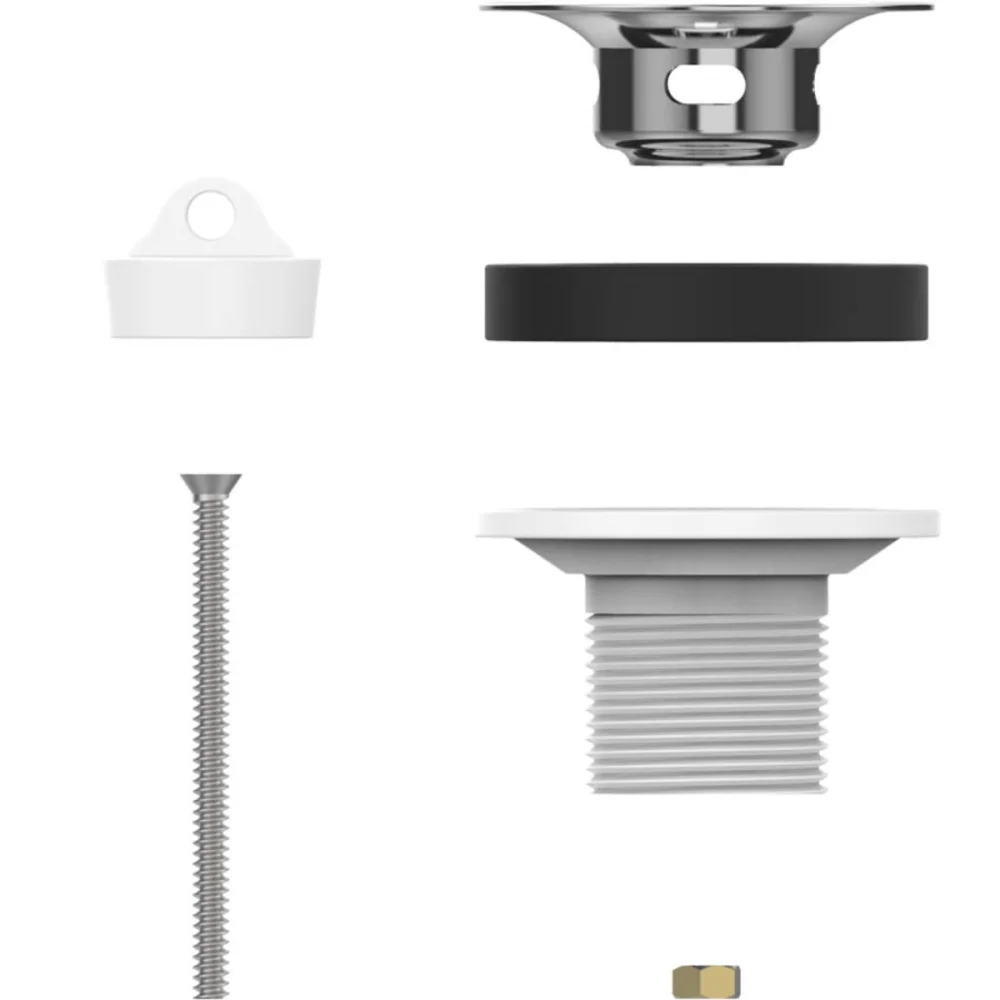 Válvula Para Lavatório Aba Aço Inox C/ Parafuso Blukit