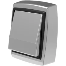 Acabamento para Válvula Hydra Luxo ABS Cromado Blukit