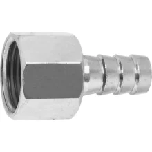 Adaptador Reto P/ Gás 1/2" BSP(F) x 3/8" TM Blukit