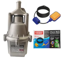 Bomba Submersa Vibrátoria + Chave Boia 25A Fame