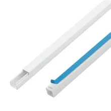 Canaleta Com Fita Dupla Face Sistema X 10mm x 10mm x 2mts Fame