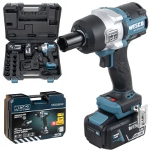 Chave de Impacto Brushless 1/2" 2 Baterias 18v 700Nm Wesco