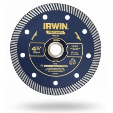 Disco Diamantado Turbo Porcelanato 110x20mm Irwin