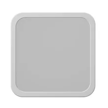 Espelho de Banheiro Articulado Com Adesivo Branco Astra