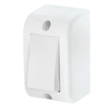 Interruptor 1 Tecla Simples 16A/250v Sobrepor Ref 2541 Fame