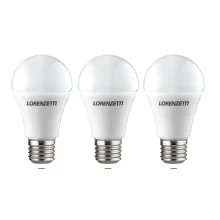 Kit Econômico 3 Lâmpadas LED 18W Lorenzetti – Luz Branca Bivolt