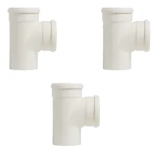 Kit Te Esgoto 150x150mm PVC Série Normal C/ 3 Peças Krona