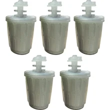 Kit Vela Para Filtro de Barro Com Carvão Ativado c/ 5 unidades