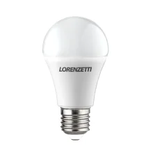Lâmpada Bulbo Led 9W Bivolt (127v - 220v) Luz Branca 6500K Lorenzetti
