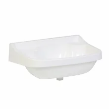 Lavatório Plástico 36cmx26cm Krona Com Válvula Acoplada