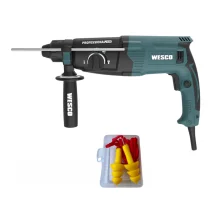 Martelete Perfurador Rompedor 900w 3,2j Ws3228k Wesco + Brinde
