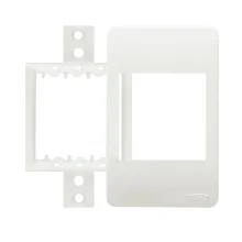 Placa 2 Módulos F2 Com Suporte Sistema Modular Externa Ref 2847 Fame