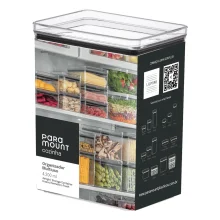 Pote Organizador Multiuso Hermético Lumini 4.200ml Paramount