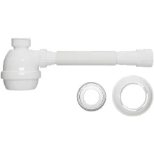 Sifão Copo Tubo Extensivo 70cm Branco Blukit