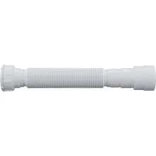 Sifão Tubo Extensivo Sanfonado Universal 70cm Branco Blukit