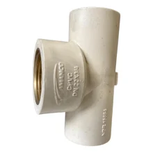 Te de Transição 22 x 3/4 Super CPVC Água Quente Amanco