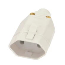 Tomada 2P 20A/250v Junção Femea Cinza Sobrepor Ref 1418 Fame