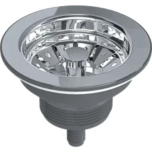 Válvula Para Pia Americana Aba Inox 3.1/2" x 1.1/2" Blukit