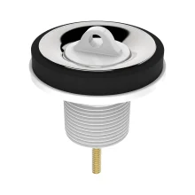 Válvula Para Lavatório Aba Aço Inox C/ Parafuso Blukit