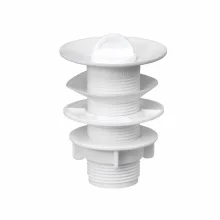 Válvula Para Lavátorio e Tanque Plástica Branca 1" (7/8) Krona