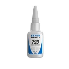 Adesivo Instantâneo Multiuso 793 20g Bico Antientupimento TekBond