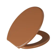 Assento Sanitário Oval Soft Caramelo 2 Astra