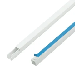 Canaleta Com Fita Dupla Face Sistema X 10mm x 10mm x 2mts Fame