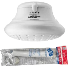 Chuveiro Bella Ducha 4T + Cano Para Chuveiro 30cm Lorenzetti