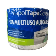 Fita Multiuso Autoadesiva Tapa Goteira 10cm x 10m Viapol