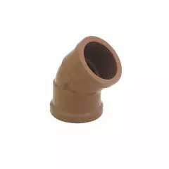 Joelho 45º PVC Marrom Soldável 50mm Krona