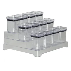 Kit Pote Porta Temperos Hermético c/ 13 peças Lumini Paramount