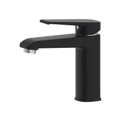 Misturador Monocomando Lavatório Loren Shape 2875 B46 Preto Lorenzetti