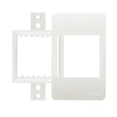 Placa 2 Módulos F2 Com Suporte Sistema Modular Externa Ref 2847 Fame