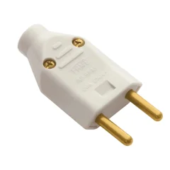 Plug 2P Juncão Macho 20A/250v Cinza Ref 1420 Fame