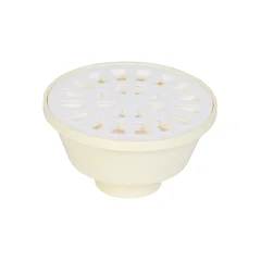 Ralo Sifonado Redondo Branco 100x38x40 Krona