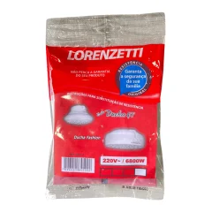 Resistência Para Chuveiro Ducha Fashion e Bella Ducha 4T 220v x 6800w Lorenzetti