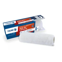 Rolo de Lã Pele de Carneiro 23cm Ref 1322 Tigre S/Garfo