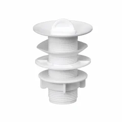 Válvula Para Lavátorio e Tanque Plástica Branca 1" (7/8) Krona