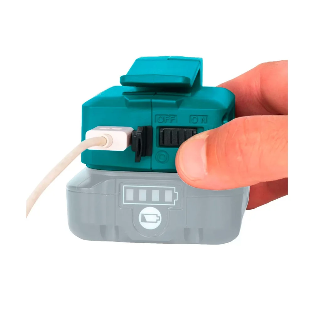 Adaptador Compacto USB para Carregar Dispositivos Móveis ADP06 Makita - Outlet